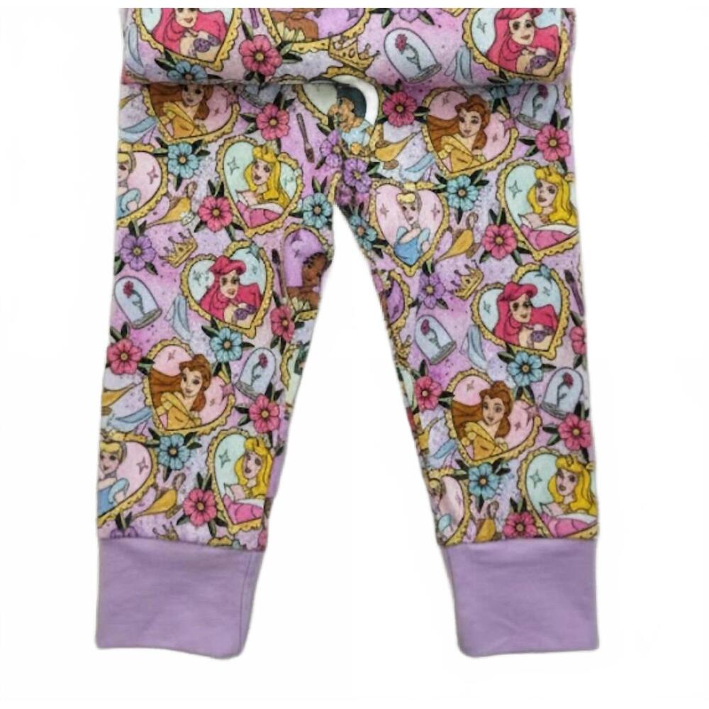 NEW CHARLIES PROJECT girl's princess love long sleeve loungewear in pink